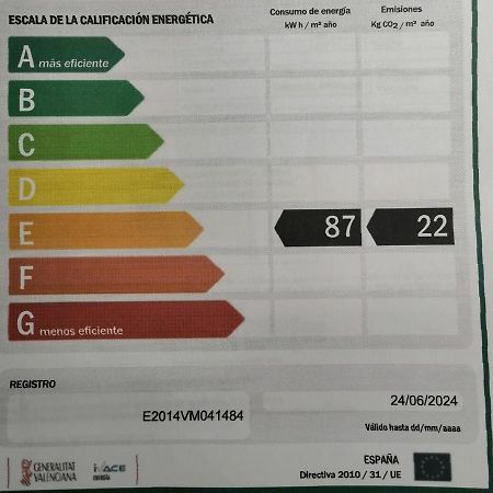 Apartamento Estudio En Playa Puig Валенсія Екстер'єр фото